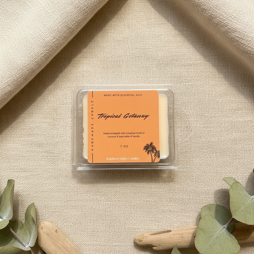 Tropical Getaway Wax Melt - New Background